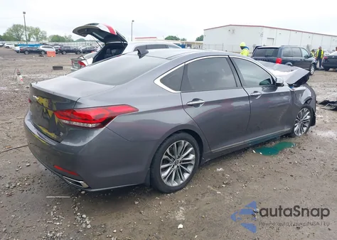 2015 Hyundai Genesis 3.8 из США, поврежденный, VIN KMHGN4JE5FU082290